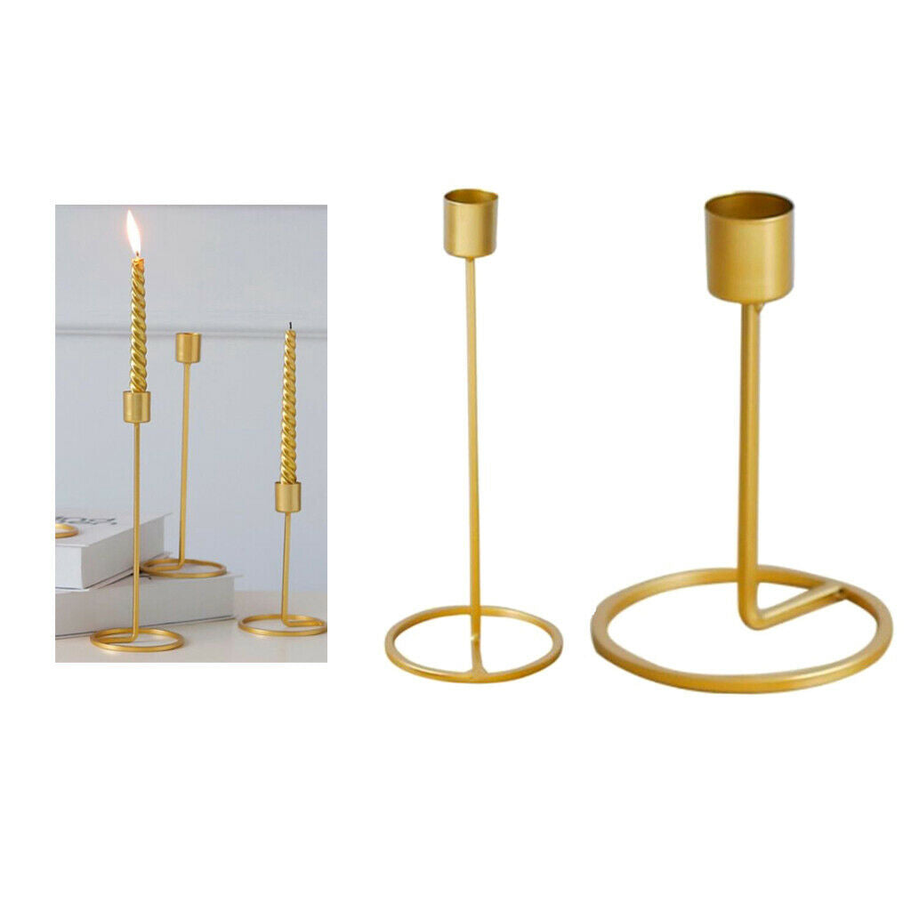 2 lot Candle Holder Wedding Candle Holders for Bedroom Christmas Decor