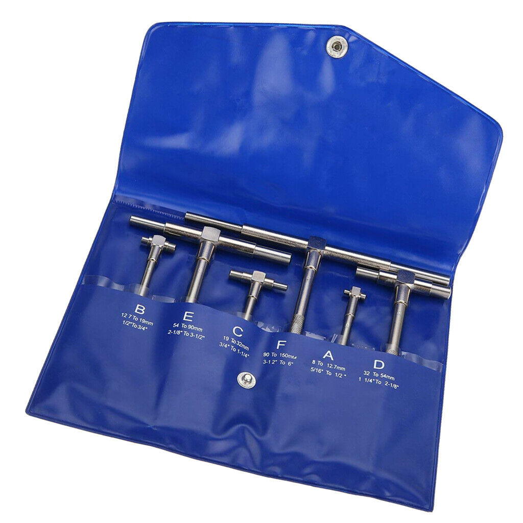 Telescopic Gauge Set Machinist Micrometer Precision Engineers Gage Kit