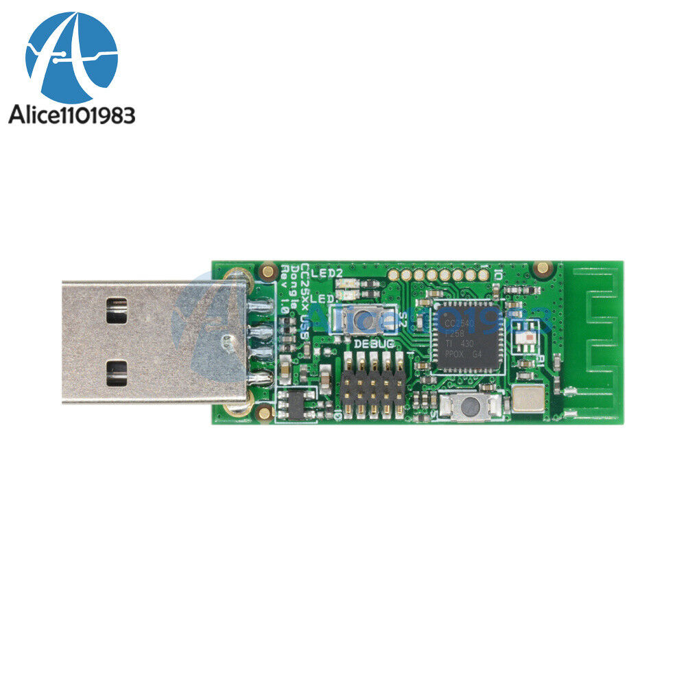 Bluetooth 4.0 2.4GHz BLE CC2540 Sniffer Board USB Interface Dongle BTool CC2531