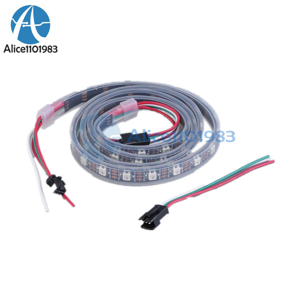WS2812B 5050 RGB LED Strip 1M 60 Leds 60LED Individual Addressable 5V Black PCB