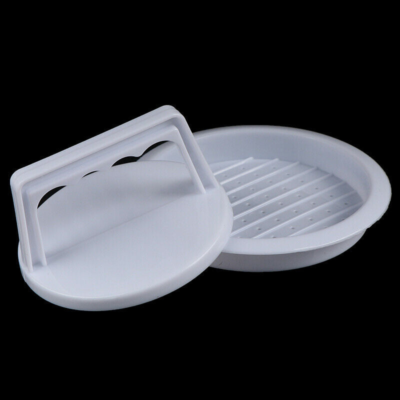 1 Set Hamburger Meat Press Plastic Mold Hamburger Press Beef Kitchen To.l8