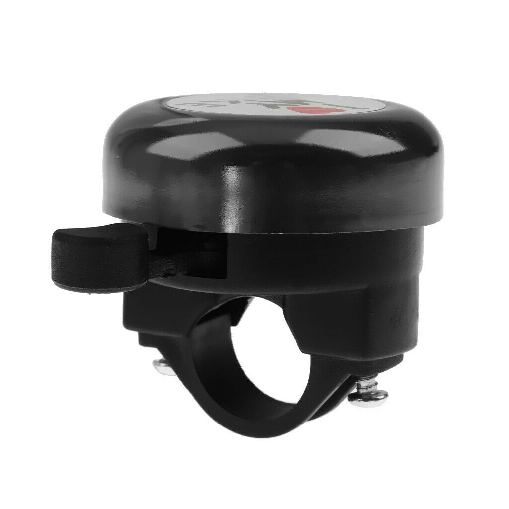2 Pieces I Love My Bike Metal Handlebar Bicycle Bell Kid's Alarm Hooter