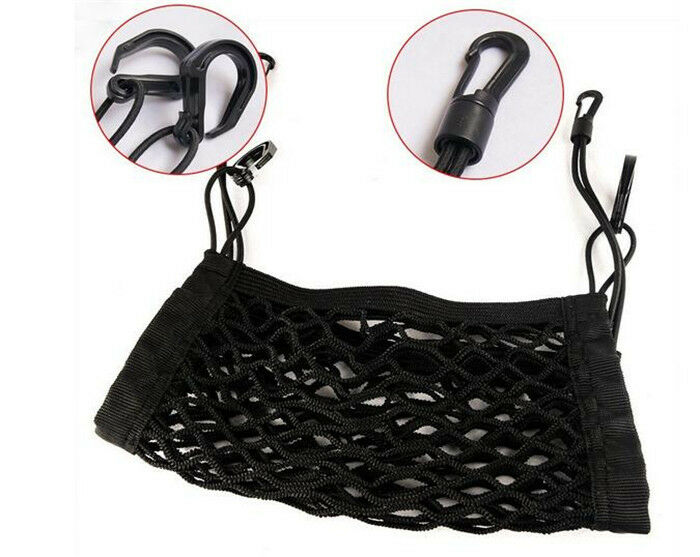 1x Storage Seat Bag Luggage Organizer Holder Cargo Net Hook Pouch Holder for Car