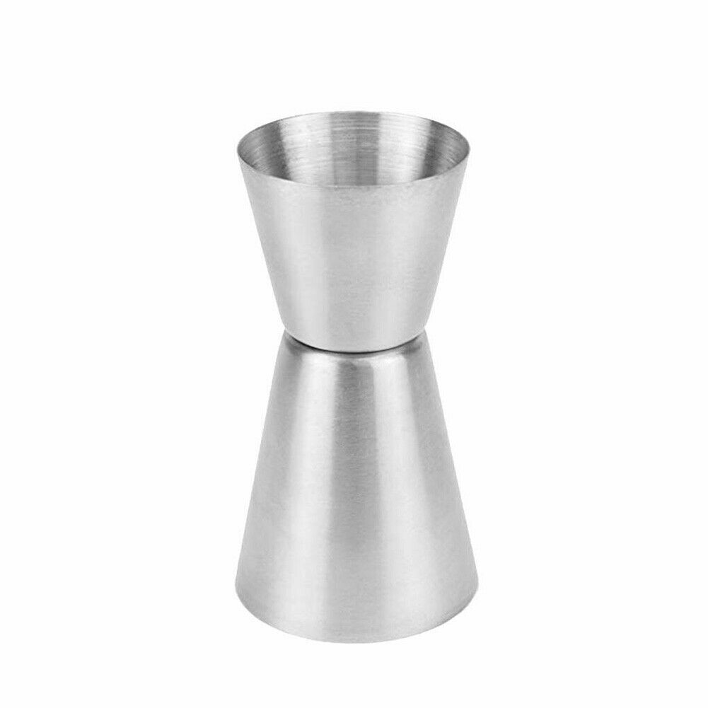 15/30ml Cocktail Double Shot Measuring Cup Stainless Steel Kitchen Tool Mystic