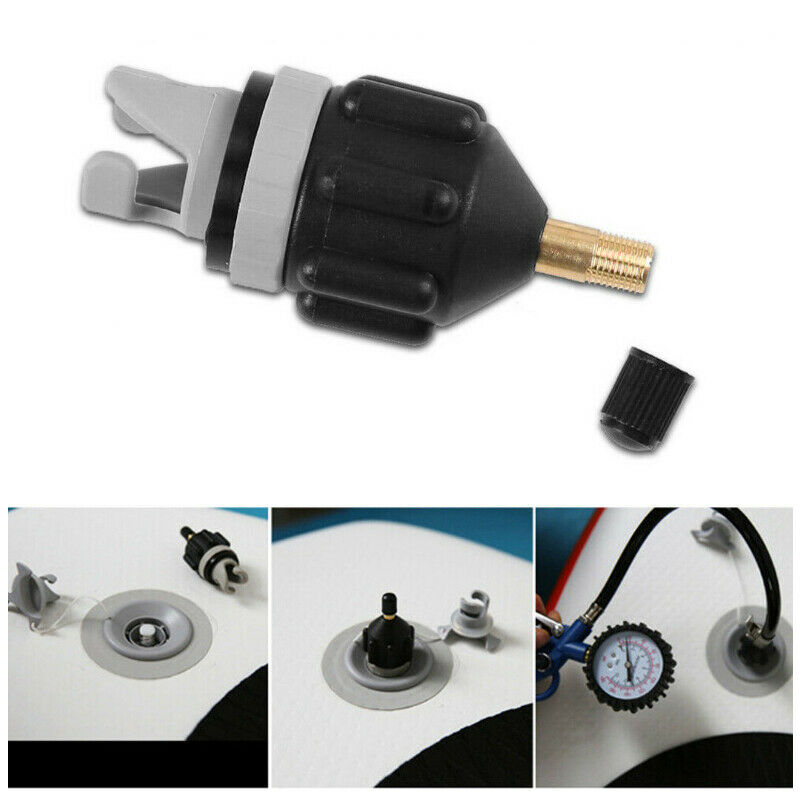 Surf Board Air Valve Pump Charging Adapter Inflatable Boat Paddle Nozzle Insert