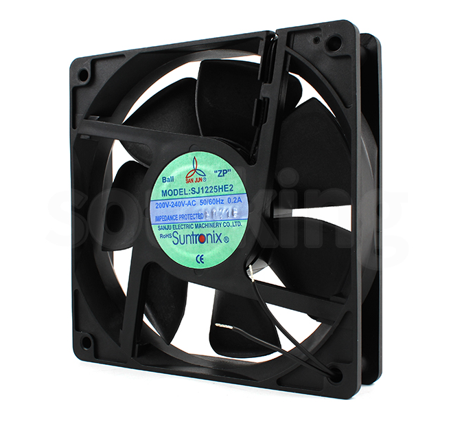 1pc   SANJUN SJ1225HE2 200-240V 0.2A 9W Ball AEC Cooling Fan 120*25MM