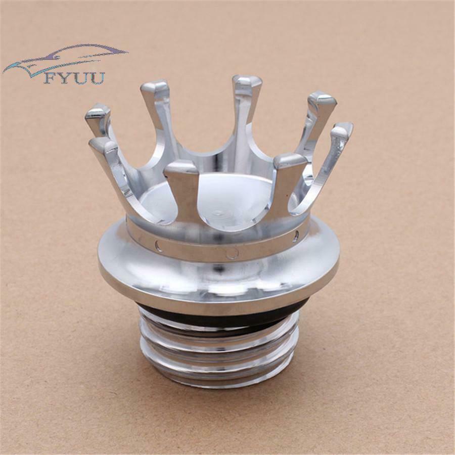 For Sportster 1200 883 Dyna Softail CVO Cafe Racer Motor Oil Gas Tank Fuel Cap