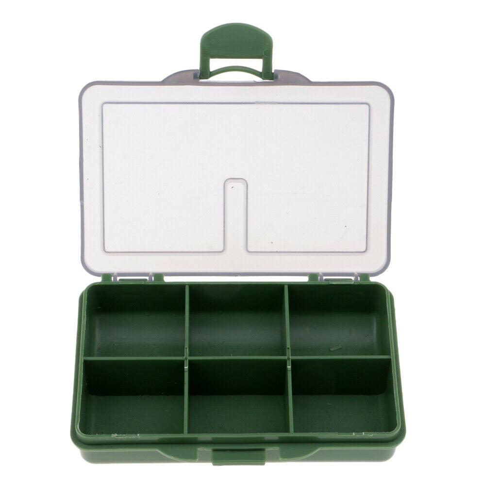 2 Pieces Fishing Tackle Waterproof Container Fishing Storage Accessories Box
