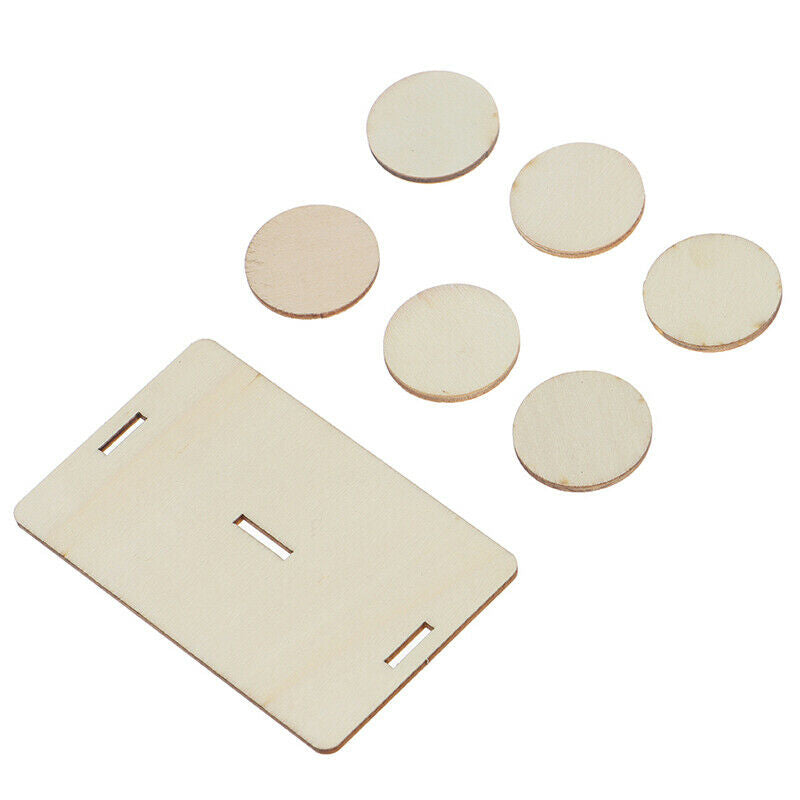 Kids DIY Educational Wooden Balancing Scale Math Learning Game Board Toys.l8