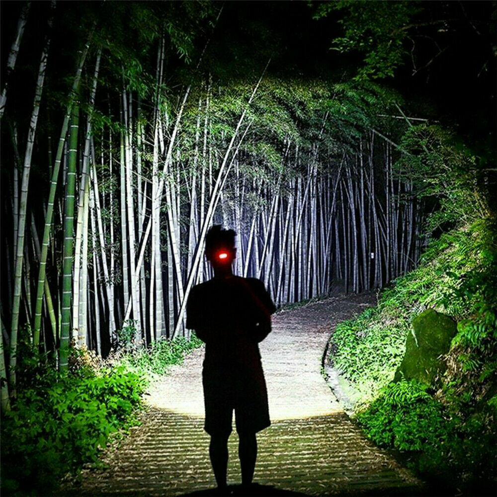 50000LM COB LED Headlight USB Rechargeable Head Lamp Lantern For Outdoor Camping