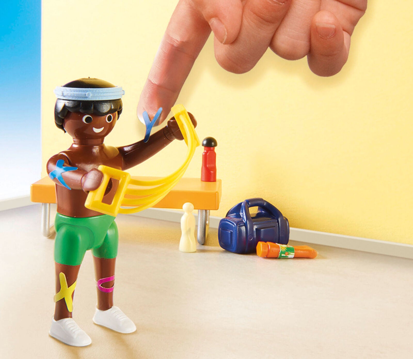 70195 Playmobil City Life Physical Therapist Set inc 39pcs Children Age 4yrs+