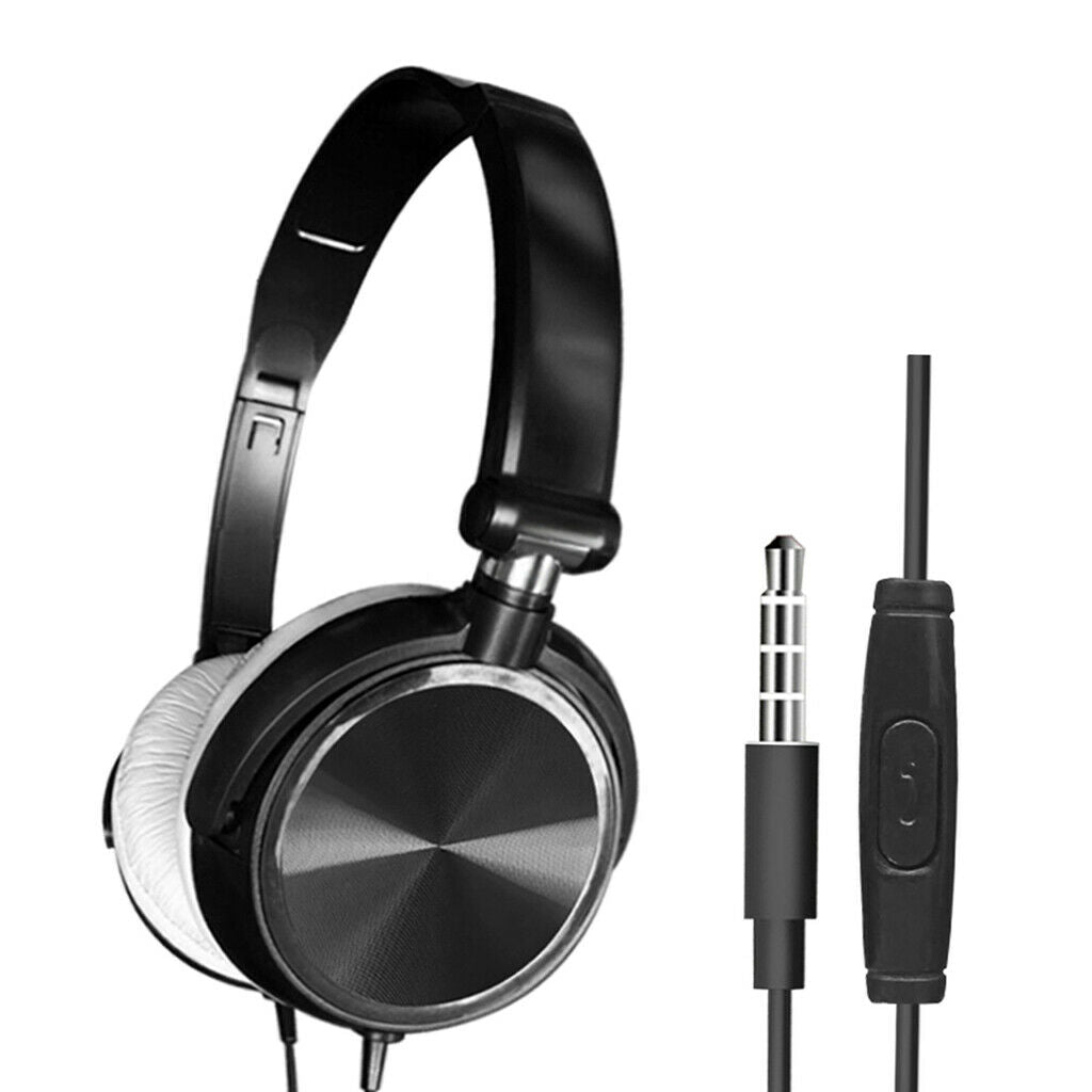 S1 Headset Heavy Bass Game Karaoke Voice Headset Phone Headphone black