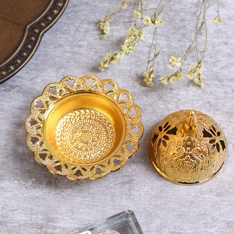 Metal Incense Burner Buddhism Incense Holder Home Teahouse Aromatherapy F.l8
