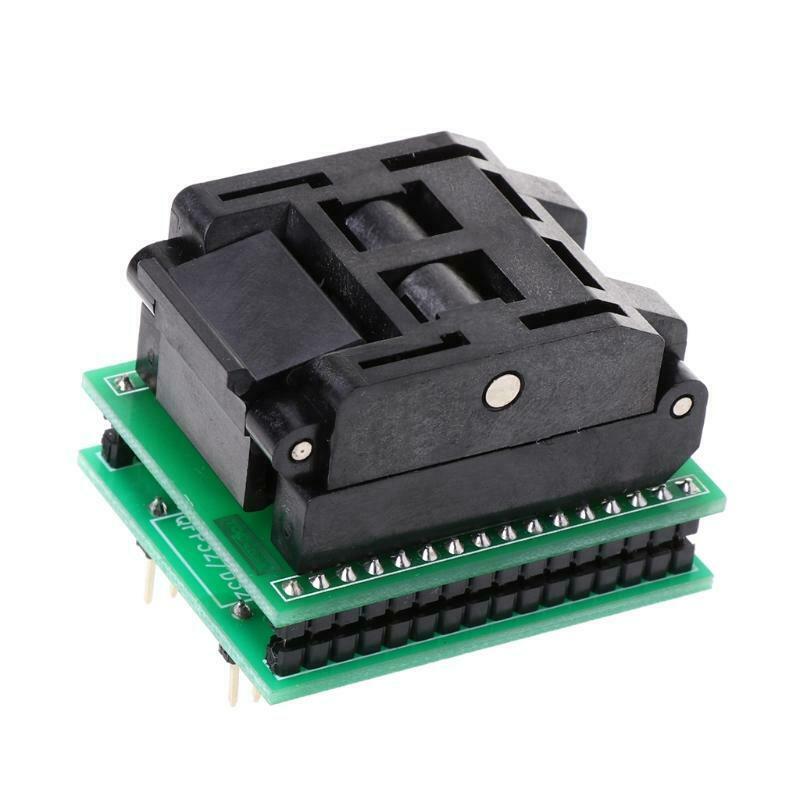 TQFP32 QFP32 TO DIP32 IC Programmer Adapter Chip Test Socket SA663 Burning Seat