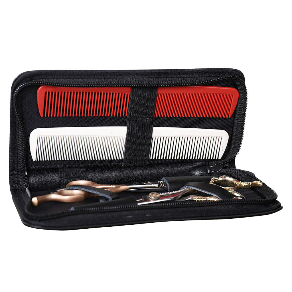Salon Hair Stylist Barber Scissors Shear Hairdressing Pouch Holder Case Bag