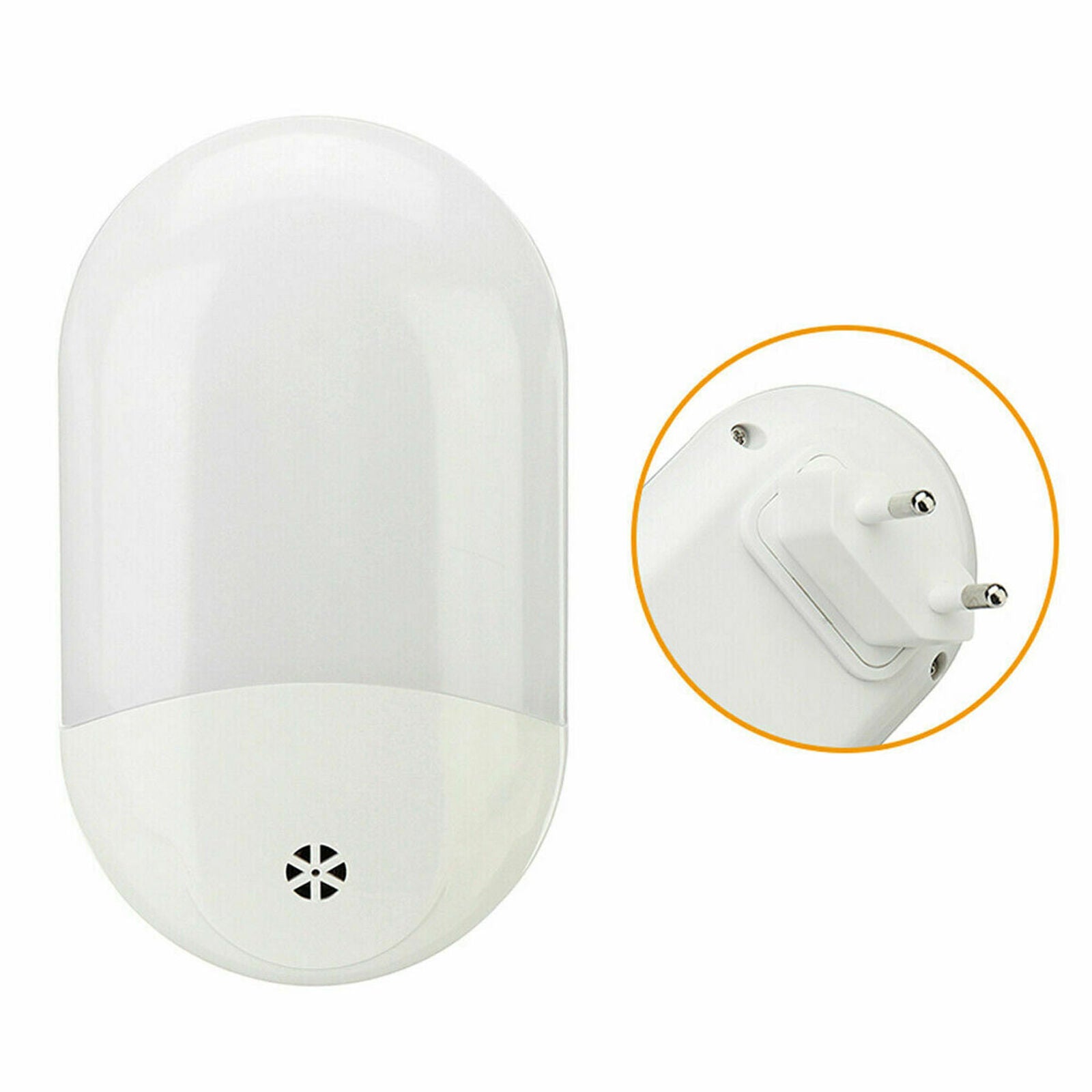 2Pcs LED Night Light With Motion Detection Socket Night Light Night Lamp Lamps