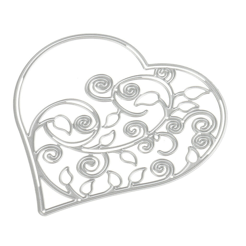 DIY Cutting Dies Scrapbooking Album Paper Card Embossing Tool Love Heart