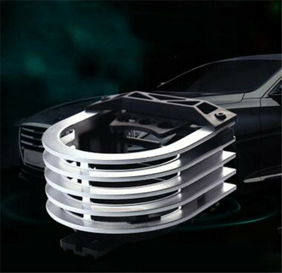 Universal Car Vehicle Aluminium Alloy Cup Holder Shelf Air Vent Holder