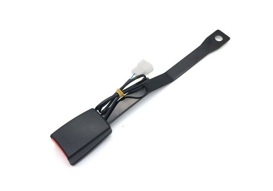 20CM 7/8" Car Front Seat Belt Buckle with Connecting Gasket and Warning Wire