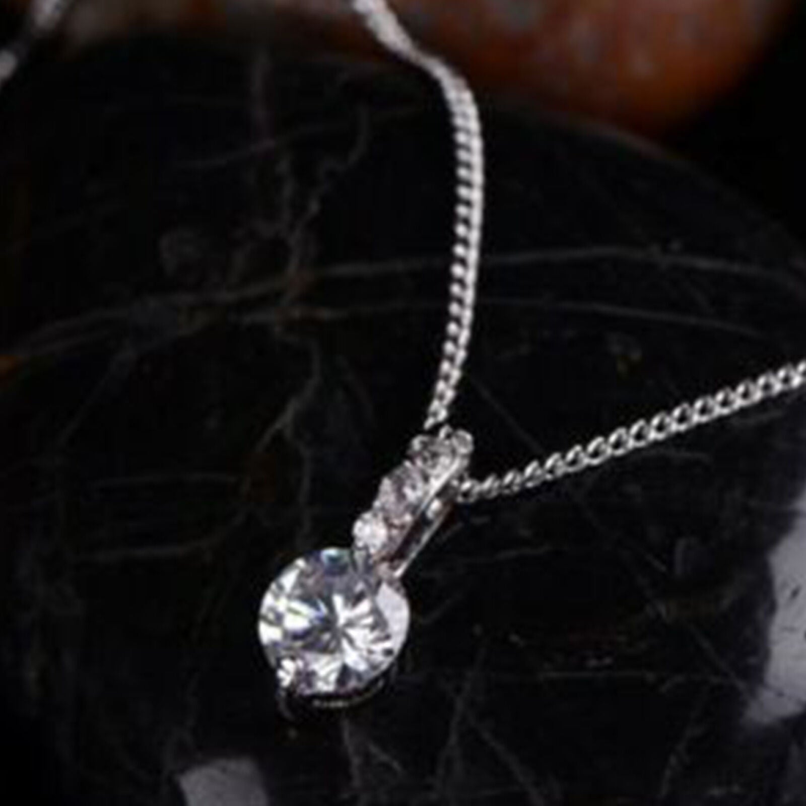 Bridesmaid Jewelry Wedding Jewellery Crystal Rhinestone Necklace Earrings New