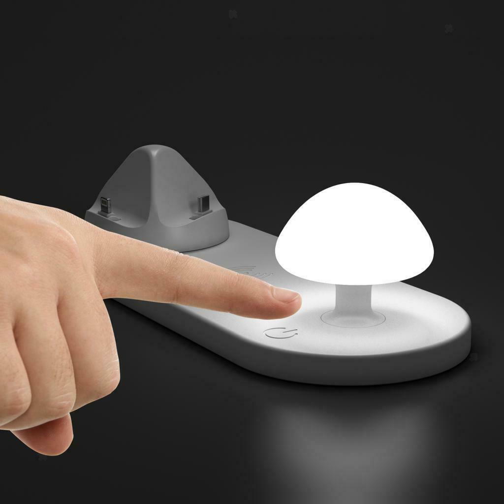 Wireless Qi Multi-Mushroom Fast Charging Station For All Active Devices
