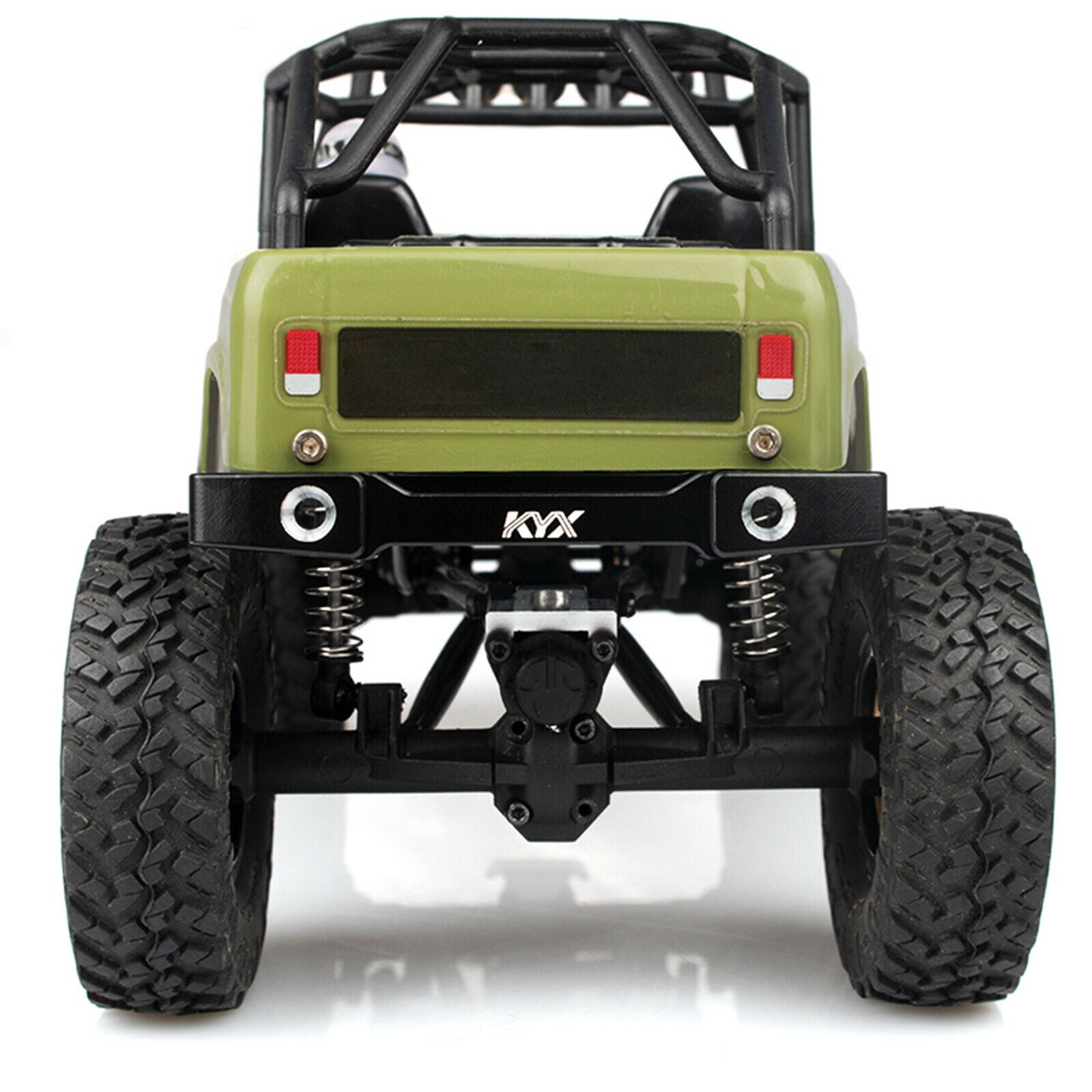 Aluminum Alloy CNC Rear Bumper Protective Bar for Axial SCX24 90081 Crawler Car