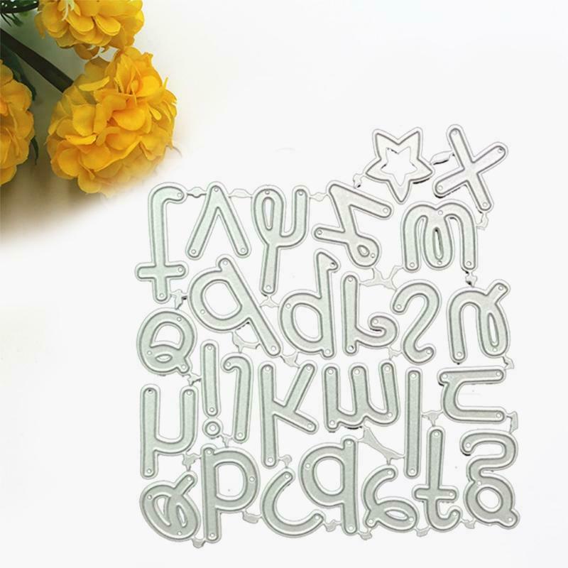 Letters Die Cutting Template Handmade Scrapbooking Diary Album DIY Decorations