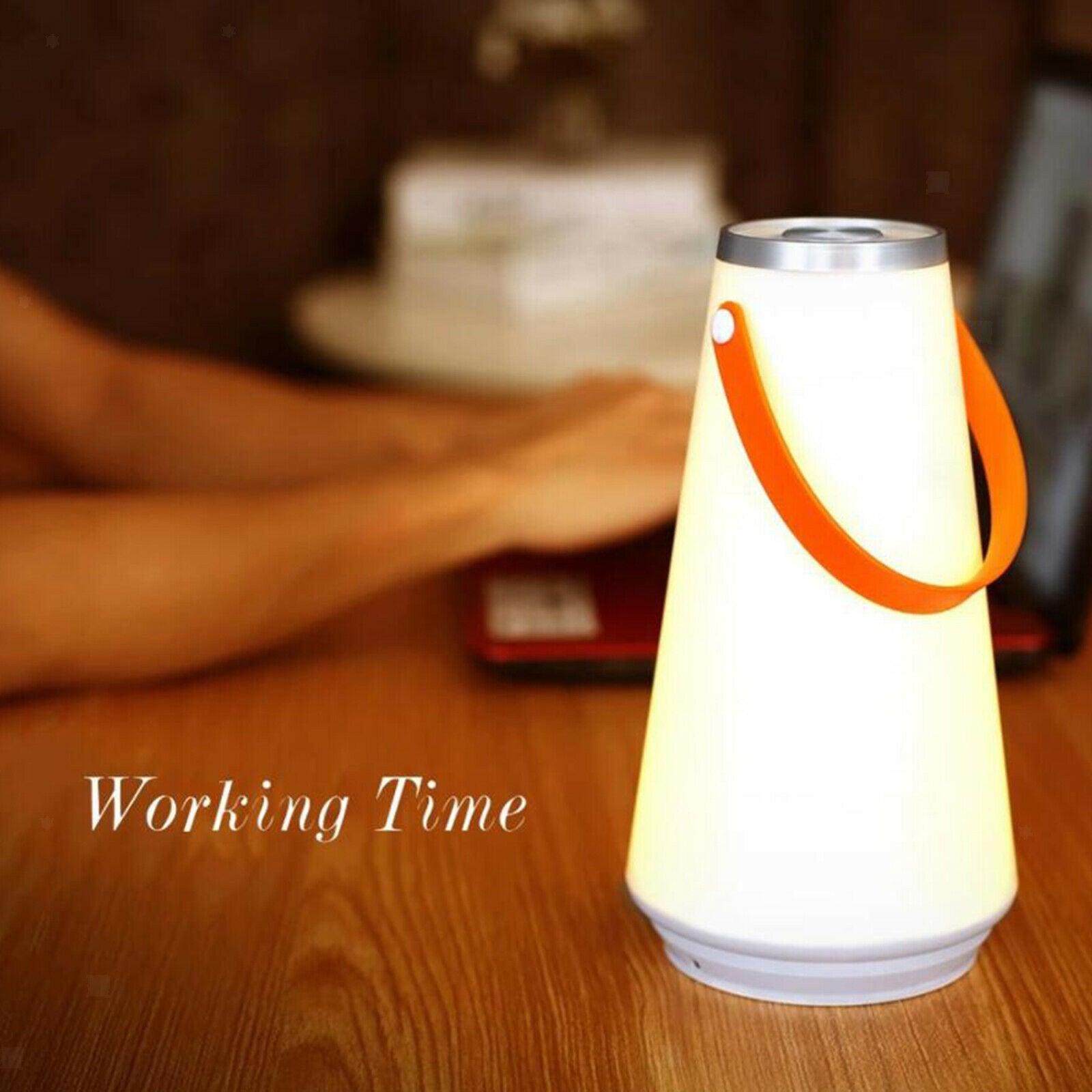 Modern Wireless USB Table Lamp LED Desk Lamp Warm Light Night Light Ornament