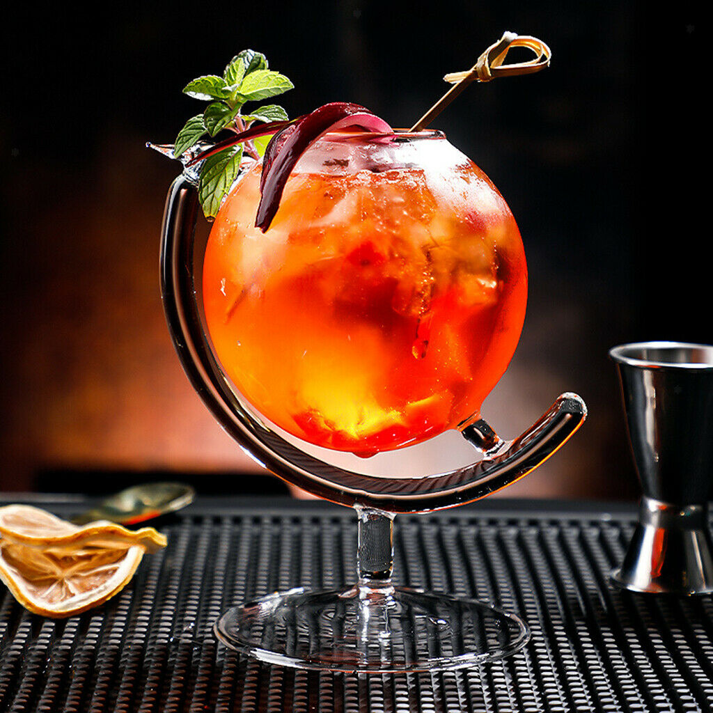 Creative Amazing Cocktail Glass Globe Shape Reusable Parties Houseware