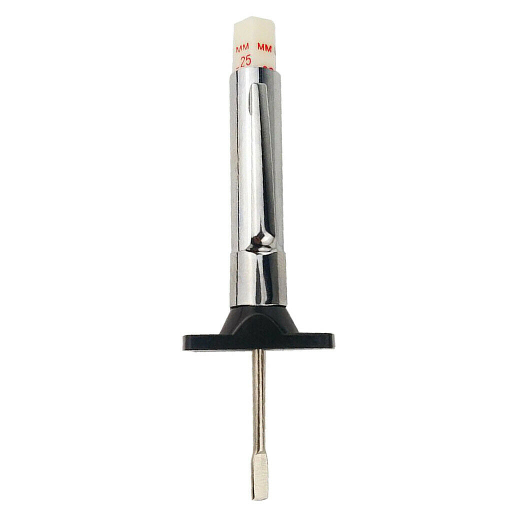 2pcs 0-25mm Tire Tread Depth Gauge Metric Standard Accurate Motorcycles & Bike