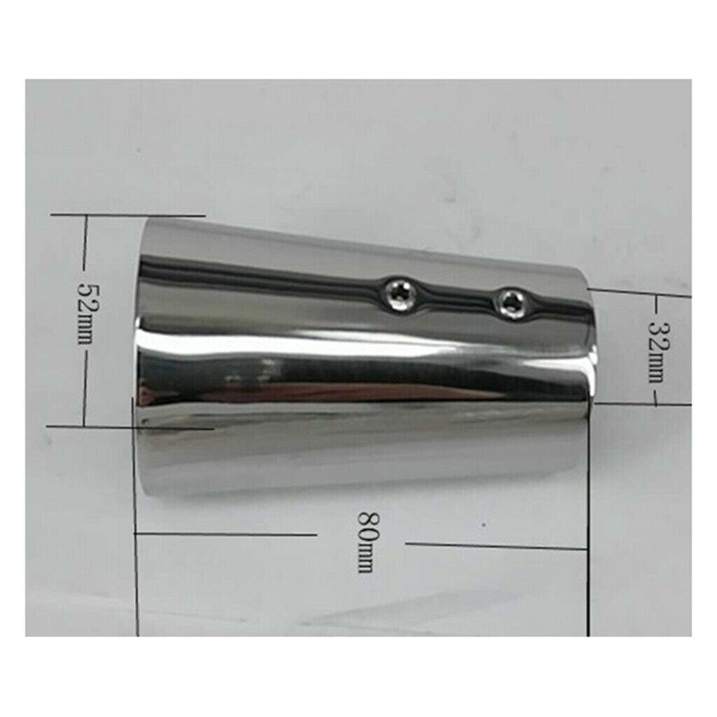Marine Boat Stainless Steel Railing Fitting Holder Handrail Round Pipe Base