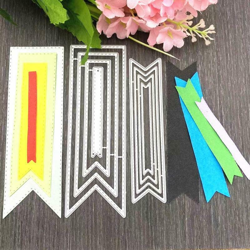 Tags Metal Cutting Dies Stencil DIY Scrapbooking Album Paper Card Template Mold
