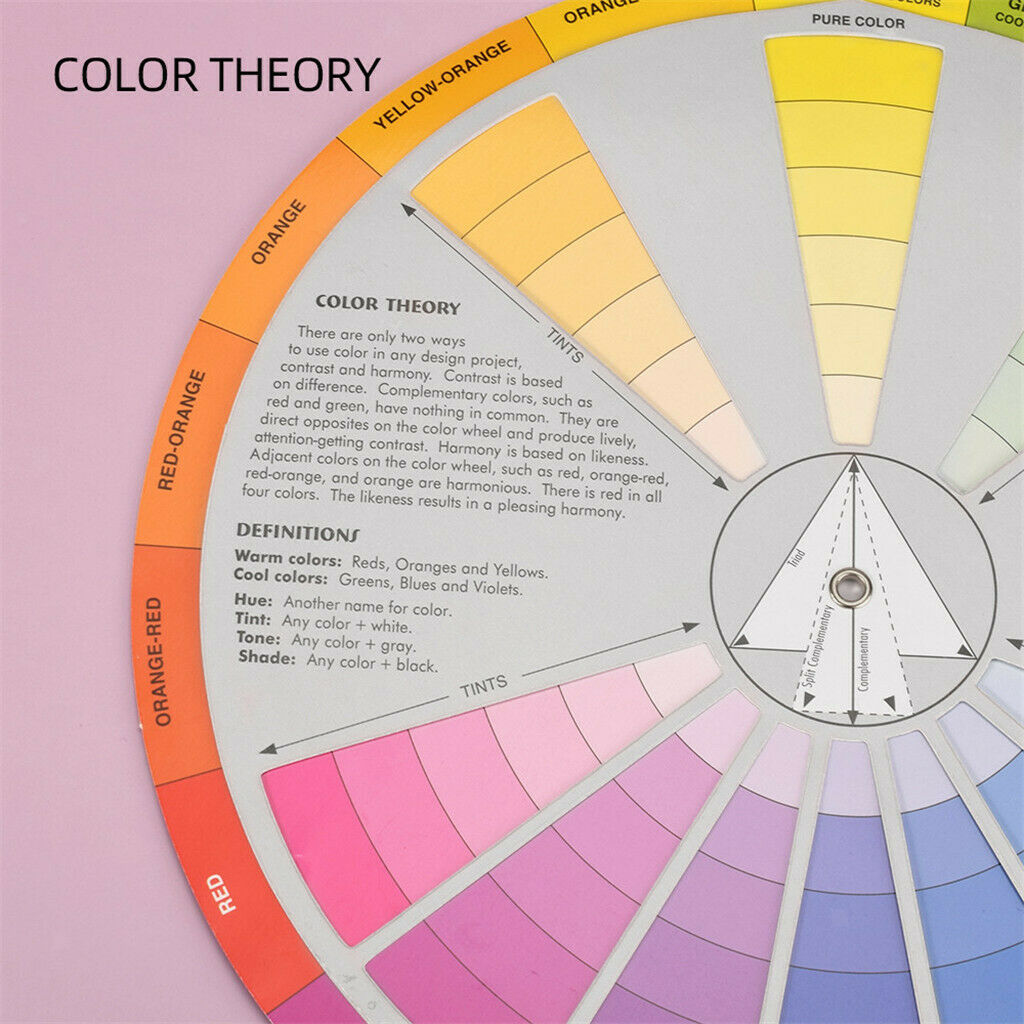 Tattoo Microblading Crafts DIY Color Matching Pigment Mixing Guide Palette