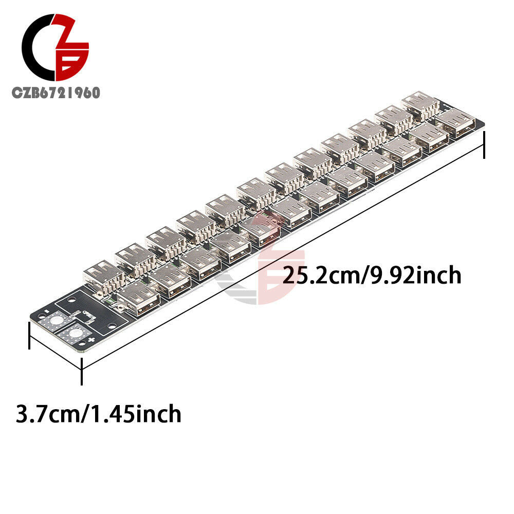 24-port USB Charger Mobile Game Studio Centralized Power Supply Plugboard 240W