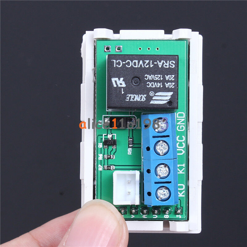 12V Timing Delay Cycling Digital Double LED Display Relay Module Switch