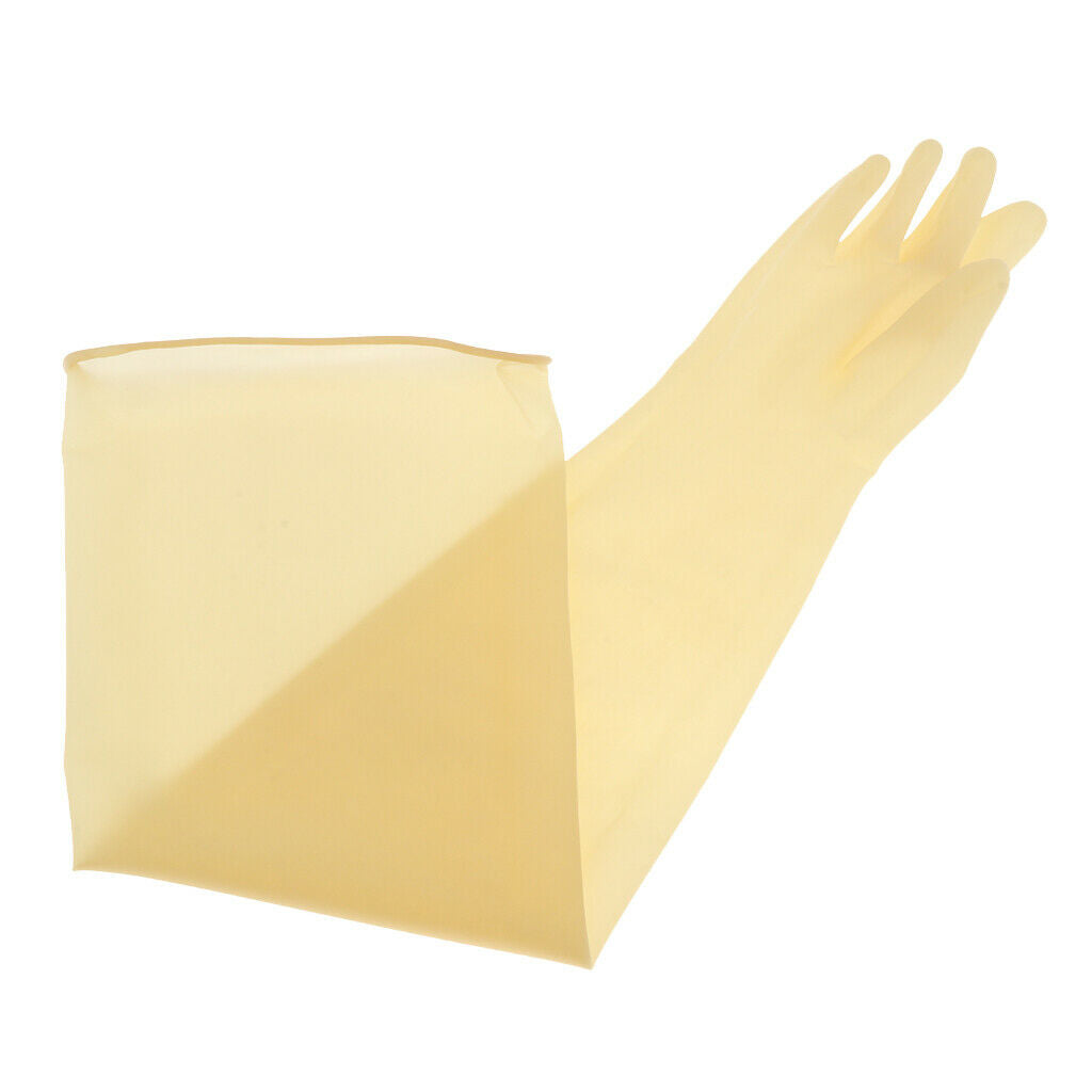 75cm Chemical Houseware Gardening Fishing Kitchen Work Safety Rubber Gloves