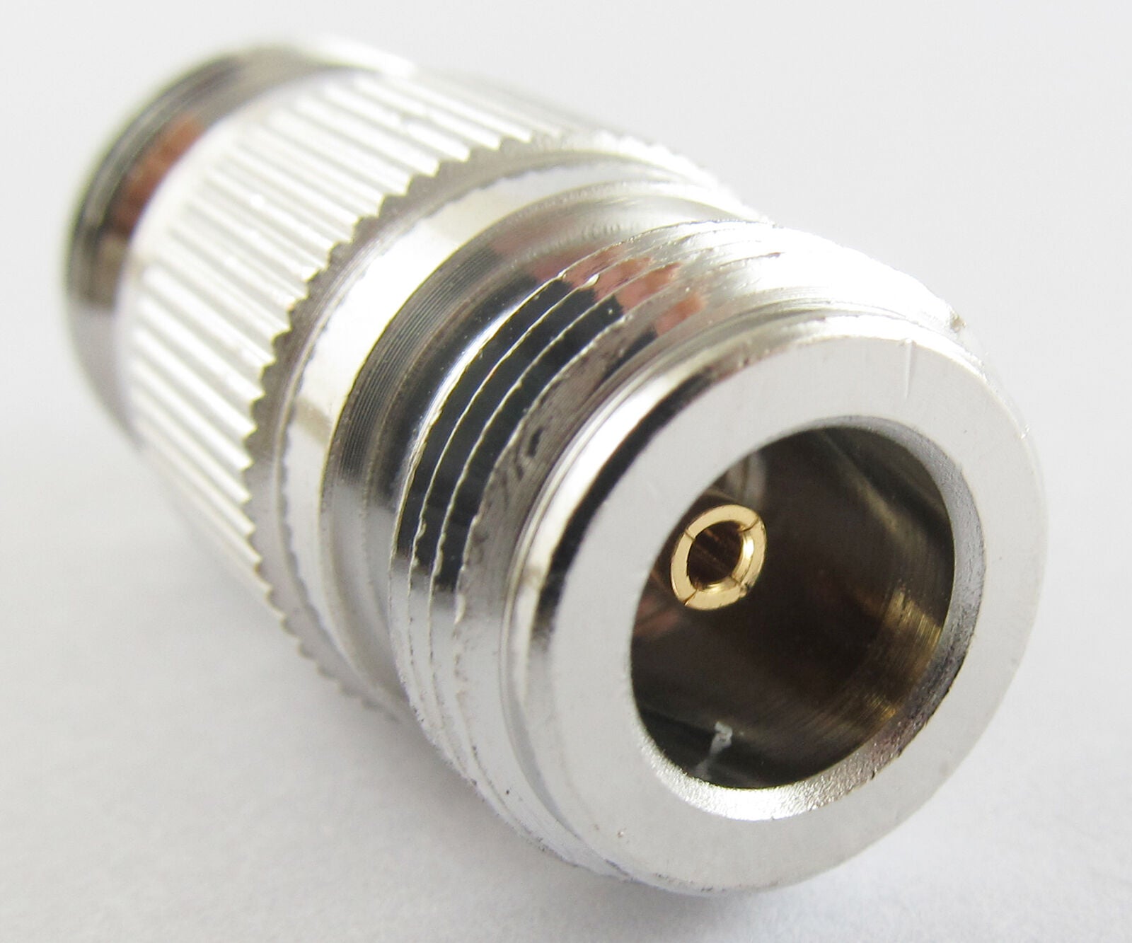 1pc Brass N female Jack to N female Jack straight RF Coaxoal Connector Adapter