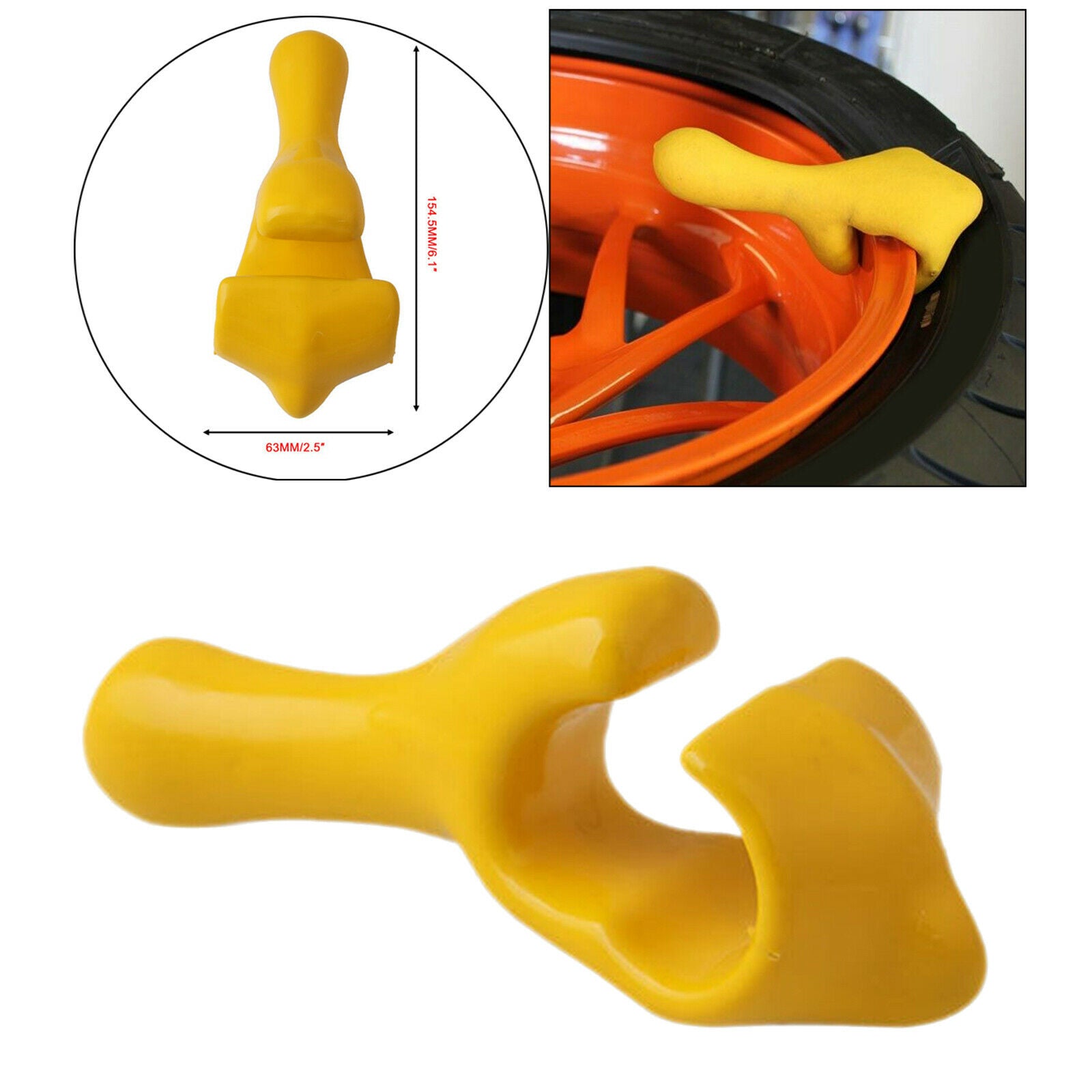 Iron Yellow Tire Changer Mounting Tool for Car Motorcycle Off-Road Tires