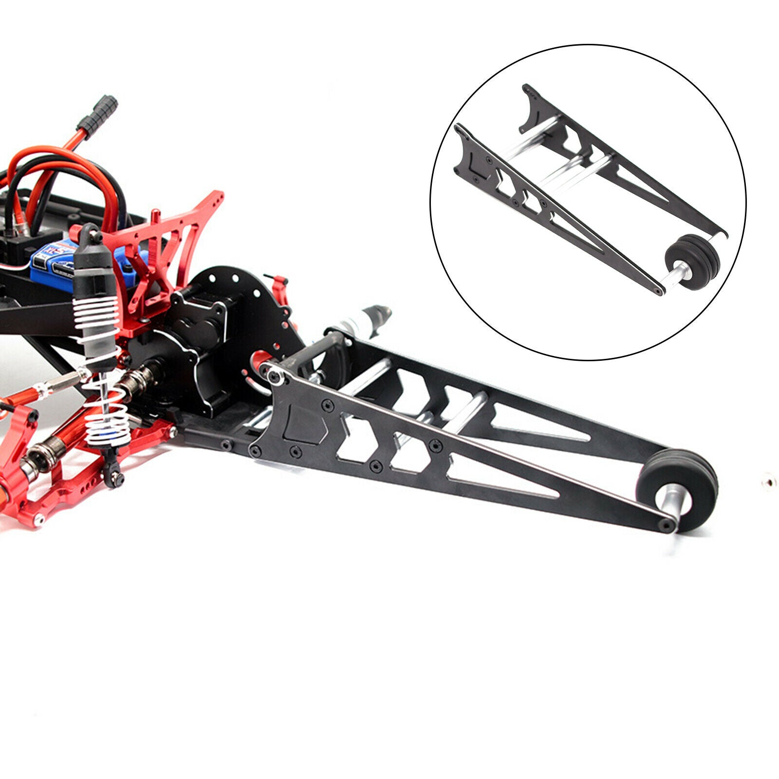 Car Spur Wheel Head Up Wheelie Bar RC RC Modification Upgrade Accessories