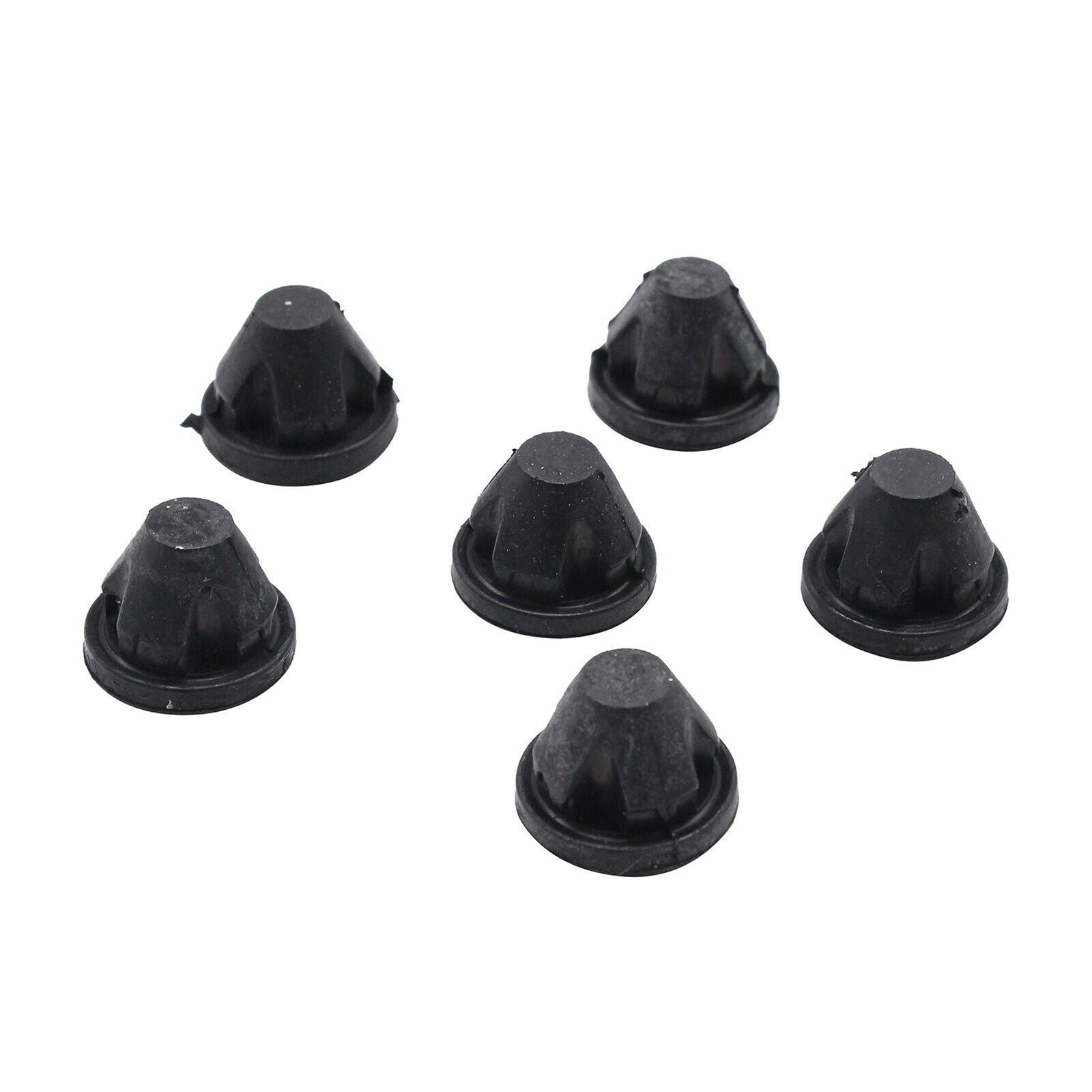 Set of 5 Engine Cover Grommets Sockets Rubber Trim Durable 03G 103 184 Black
