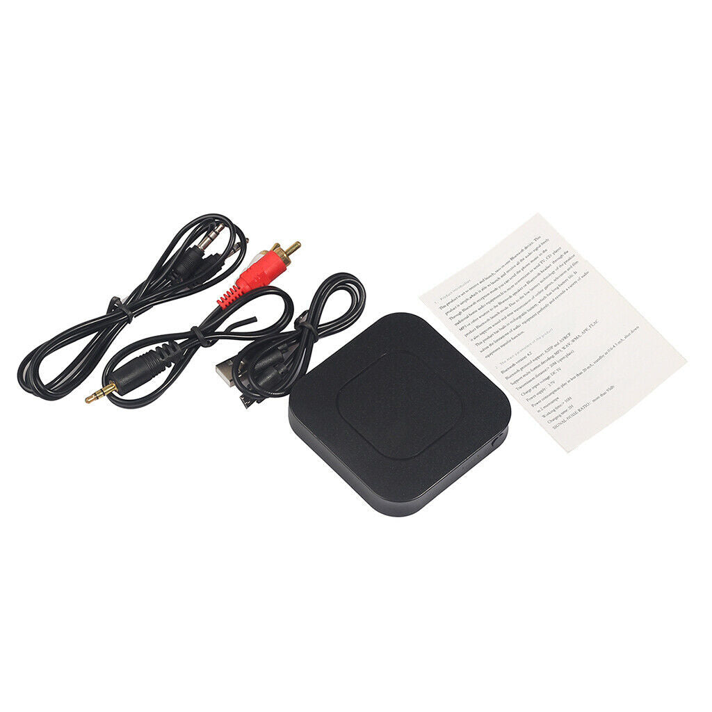2-in-1 Transceiver w/ 3.5mm Male to RCA Male Cable HIFI Adapter for TV MP3