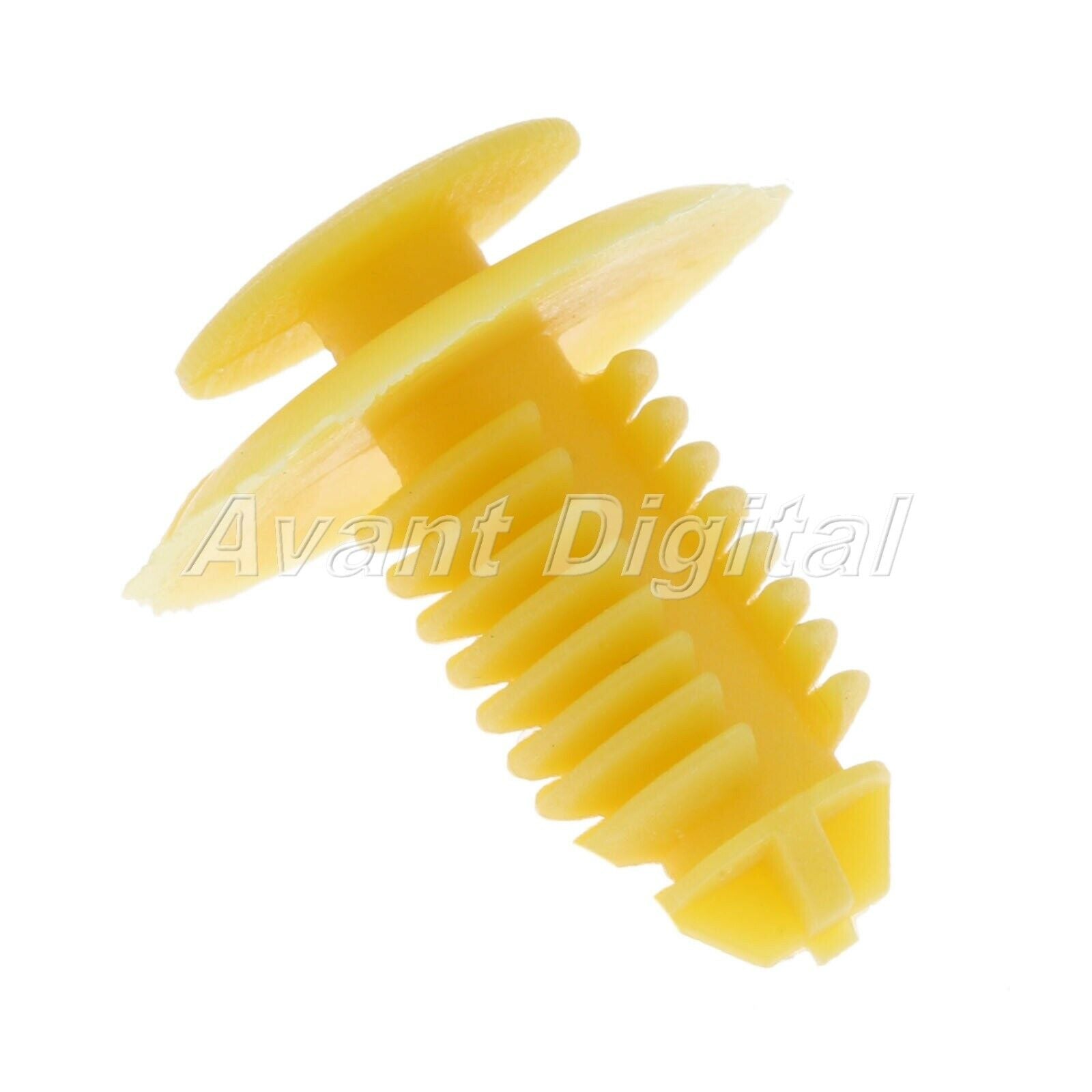 20 x Yellow Clips Fastener Fender Rivets EKM100270 23mm Fits for Rover 75 Models