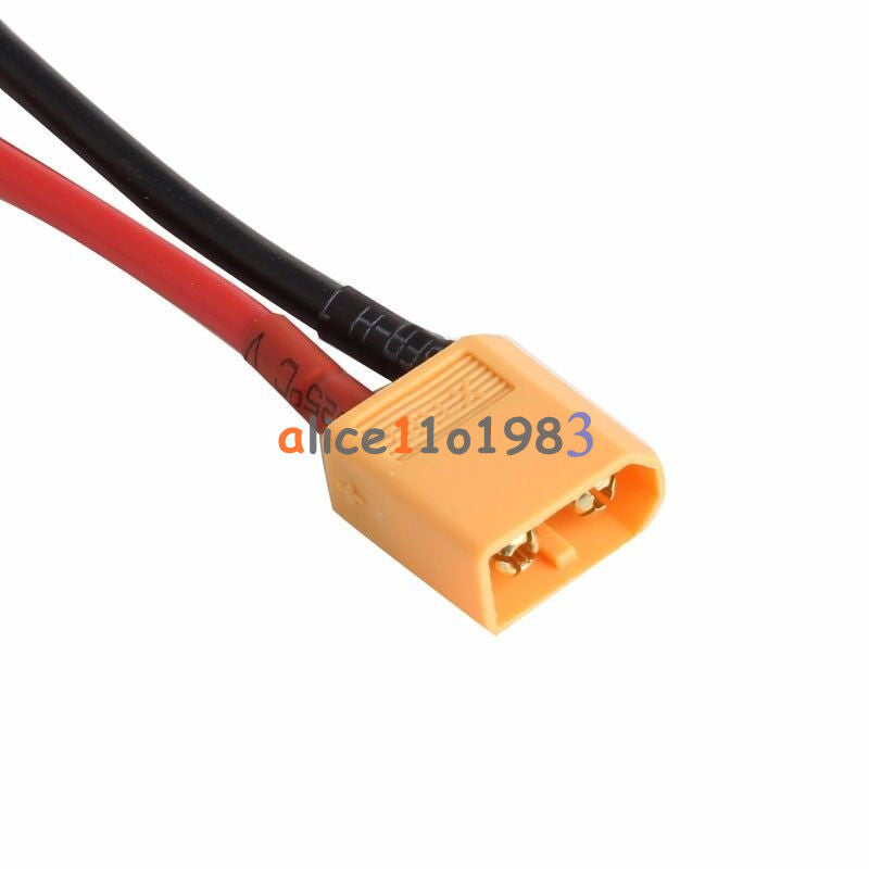 2PCS of XT60 Battery Male Connector Female Plug with Silicon 14 AWG Wire