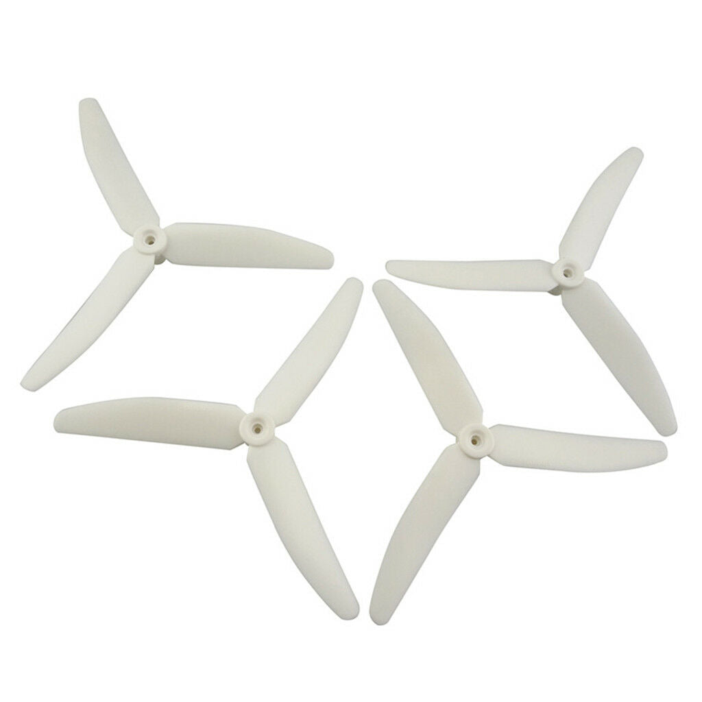 4 Pack 3-blade Propeller Prop for   X4 H502S H502E RC Spare Parts White