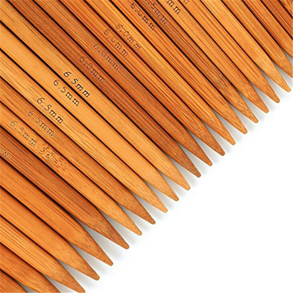 Double Point Bamboo Knitting Needles Stitches 5 Needles/Size 7.9inch Length