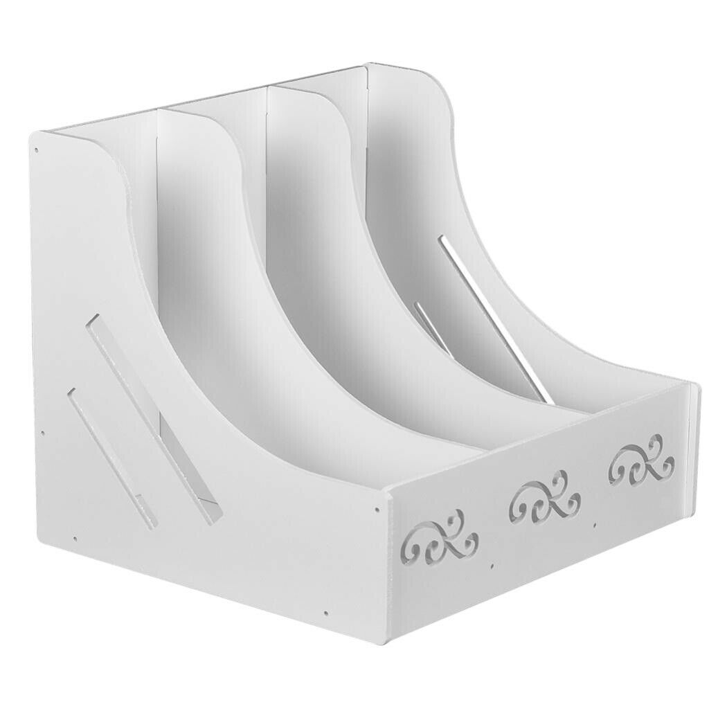 DIY 3 Sections Self-Assembly Files Organizer Case Organizer Supplies Set