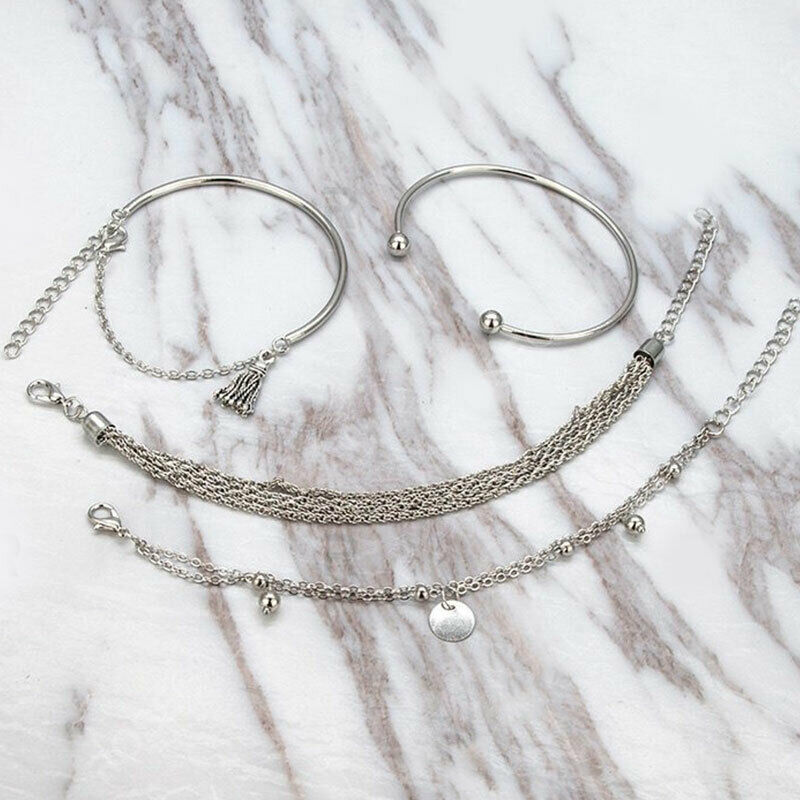 Shop-Story - Ariana Bracelet: Pack Of 4 Bracelets Stylish Ethnic