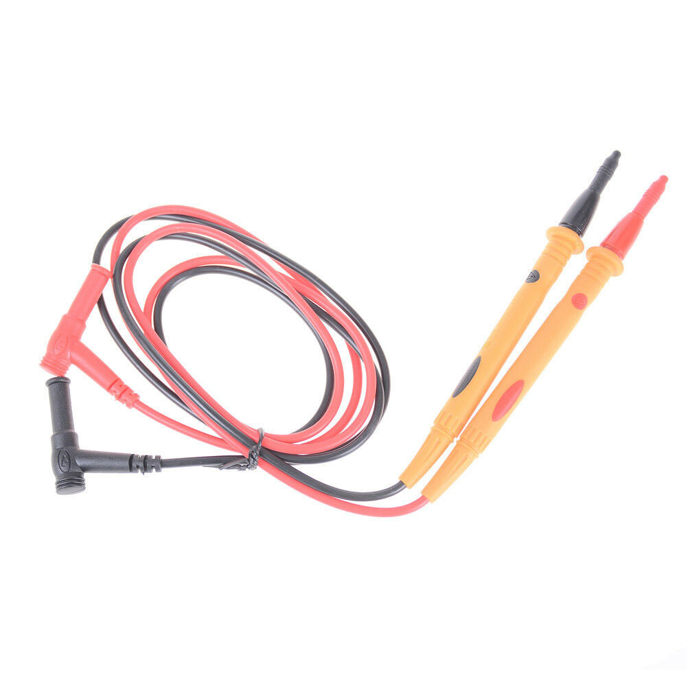 1 pair Heavy Duty Multimeter Voltmeter Rubberized Test Probe Leads 1000V   WF