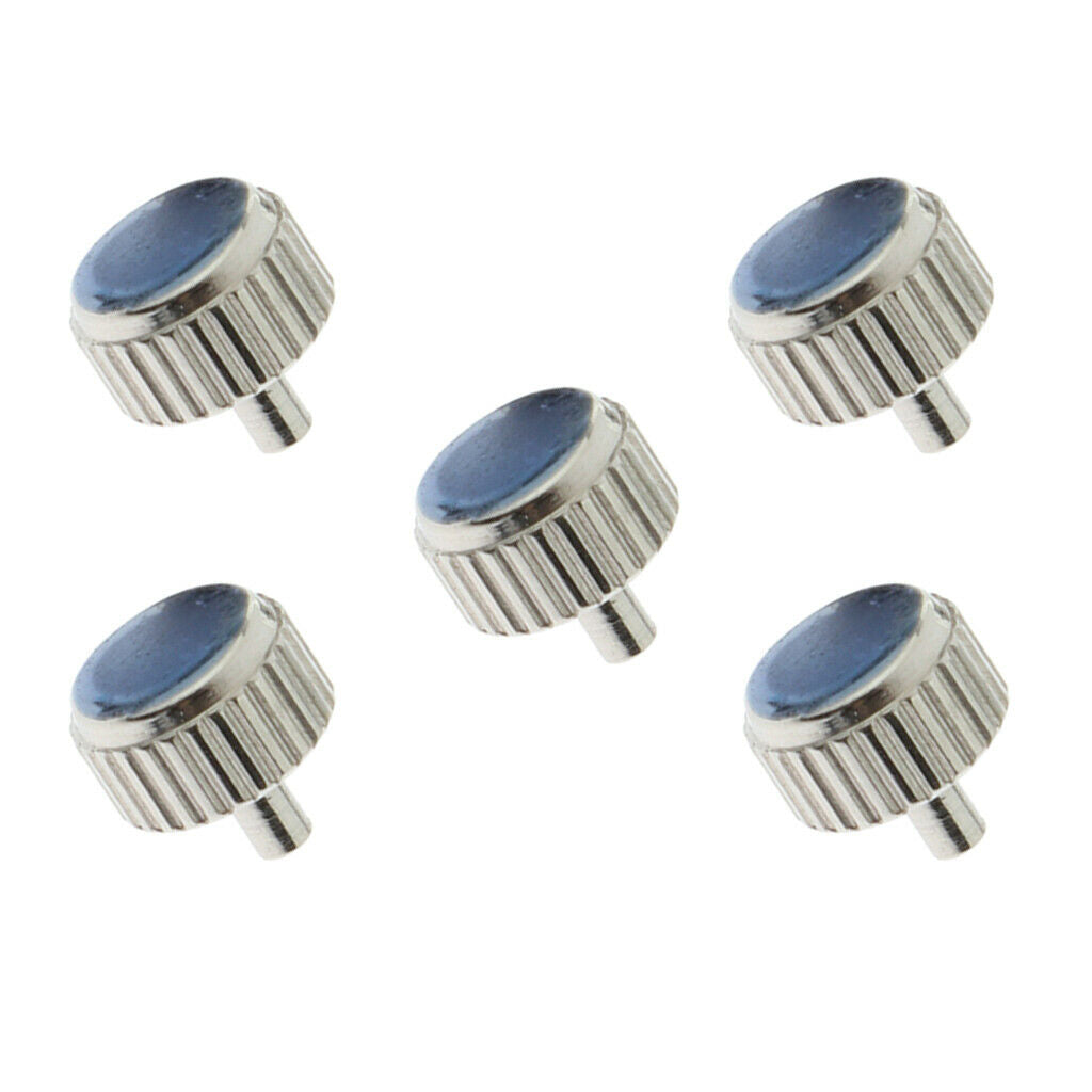 5PCS Watch Spare Parts Steel Flat End Long Pipe  5mm