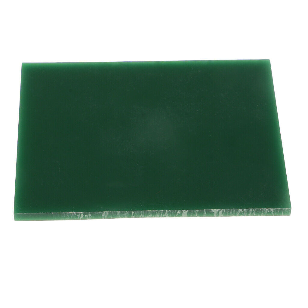 2Pc 3/4mm Carving Wax Block Green, Hard, Sliced for Jewelry Making diy Designing